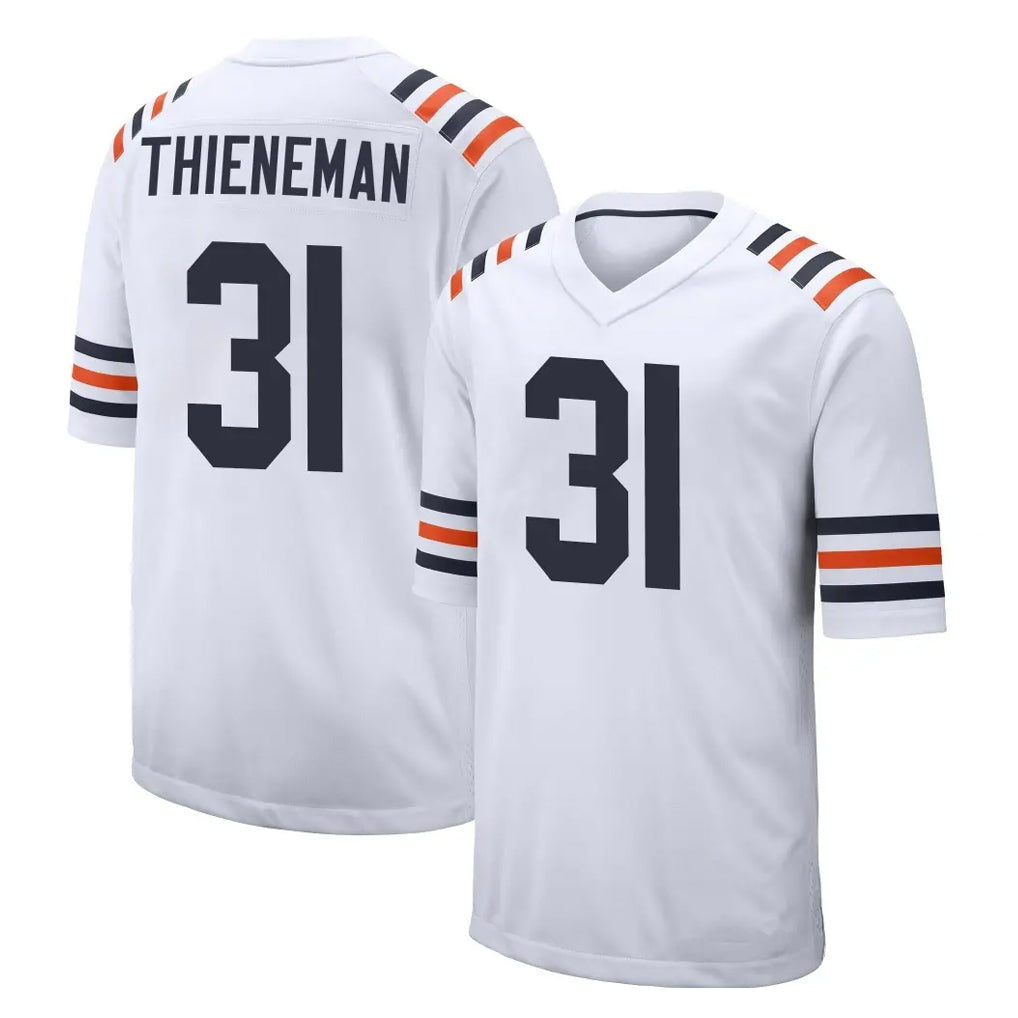 C.Bears #31 Dillon Thieneman Player White Classic Home Game Ldoa Stitched Jerseys