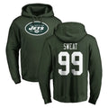 NY.Jets #99 T'Vondre Sweat Player Green LOGO Pullover Hoodies Limited Game Ldoa Stitched Jerseys