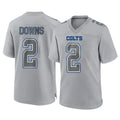 IN.Colts #2 Josh Downs Player Gray Atmosphere Fashion Home Game Ldoa Stitched Jerseys