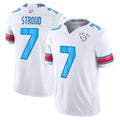 H.Texans #7 CJ Stroud Player Whtie 2026 Rivalries Vapor Limited Home Game Ldoa Stitched jerseys