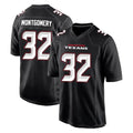 H.Texans #32 David Montgomery Player Carbon Black Fashion Home Game Ldoa Stitched Jerseys