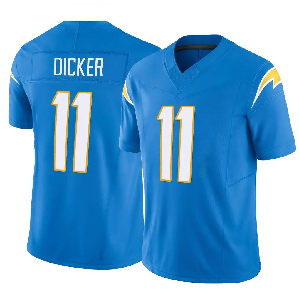 LA.Chargers #11 Cameron Dicker Player Blue Limited Vapor F.U.S.E. Home Game Ldoa Stitched Jerseys