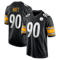 P.Steelers #90 T.J. Watt Player Black Home Game Ldoa Stitched Jerseys