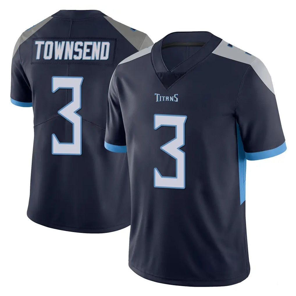 T.Titans #3 Tommy Townsend Player Navy Limited Vapor Untouchable Home Game Ldoa Stitched Jerseys