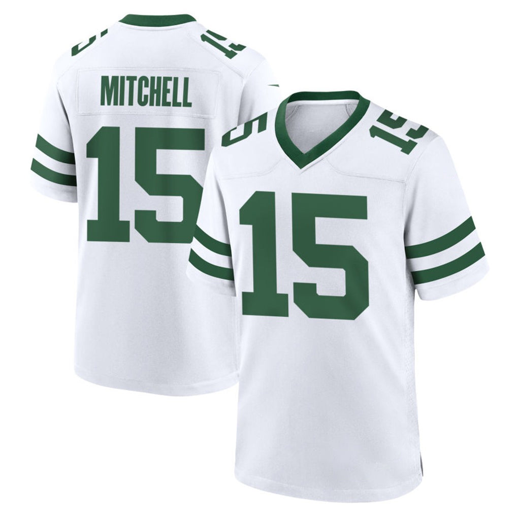 NY.Jets #15 Adonai Mitchell Player White Legacy Home Game Ldoa Stitched Jerseys