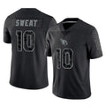A.Cardinals #10 Josh Sweat Player Black RFLCTV Limited Home Game Ldoa Stitched Jerseys