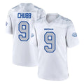 B.Bills #9 Bradley Chubb Player White Rivalries Collection Game Ldoa Stitched Jerseys