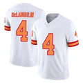 TB.Buccaneers #4 Chase McLaughlin Player White Limited '76 Vapor F.U.S.E. Home Game Ldoa Stitched Jerseys