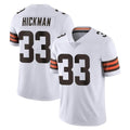 C.Browns #33 Ronnie Hickman Player White Vapor Untouchable Limited Home Game Ldoa Stitched Jerseys