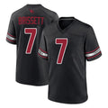 A.Cardinals #7 Jacoby Brissett Player Black Alternate Game Stitched Jerseys