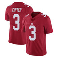 NY.Giants #3 Abdul Carter Player Red Limited Vapor Untouchable Home Game Ldoa Stitched Jerseys