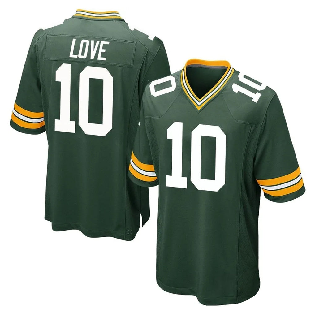 GB.Packers #10 Jordan Love Player Green Home Game Ldoa Stitched Jerseys