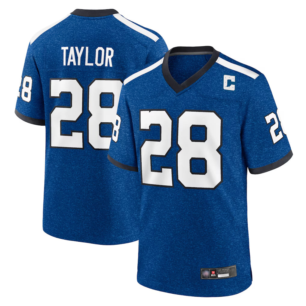 IN.Colts #28 Jonathan Taylor Player Royal Alternate Indiana Nights Home Game Ldoa Stitched Jerseys