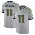 S.Seahawks #11 Jaxon Smith-Njigba Player Grey Limited 2025 Rivalries Collection Home Game Ldoa Stitched Jerseys