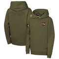C.Browns ## Browns Blank Player Olive Salute to Service Pullover Hoodies Limited Ldoa Stitched Jerseys