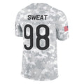 C.Bears #98 Montez Sweat Player Arctic Camo Salute to Service Limited Ldoa Stitched Jerseys