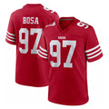 SF.49ers #97 Nick Bosa Player Red Game Home Ldoa Stitched Jerseys