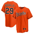 B.Orioles #29 Samuel Basallo Player Orange Home Game Ldoa Stitched Jerseys