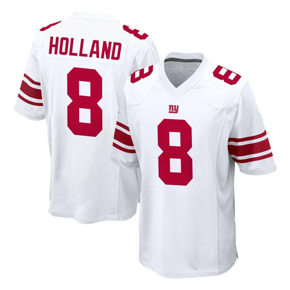 NY.Giants #8 Jevon Holland Player White Home Game Ldoa Stitched Jerseys