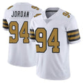 NO.Saints #94 Cameron Jordan Player White Limited Color Rush Home Game Ldoa Stitched Jerseys