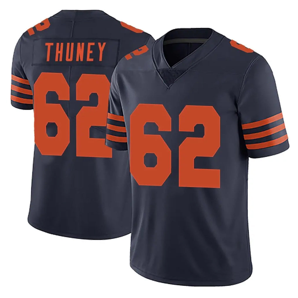 C.Bears #62 Joe Thuney Player Navy Blue Alternate Vapor Untouchable Limited Ldoa Stitched Jerseys