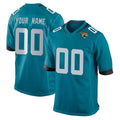Custom J.Jaguars Teal Home Game Any Name & Numbers Ldoa Stitched Jerseys