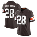 C.Browns #28 Emmanuel McNeil-Warren Player Brown Color Vapor Untouchable Limited Home Game Ldoa Stitched Jerseys