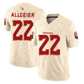 A.Cardinals #22 Tyler Allgeier Player Cream Rivalries Collection Vapor Limited Home Game Ldoa Stitched Jerseys