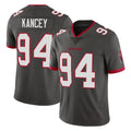 TB.Buccaneers #94 Calijah Kancey Player Pewter Limited Alternate Vapor Home Game Ldoa Stitched Jerseys