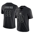 C.Browns #10 Quinshon Judkins Player Black Reflective Home Game Ldoa Stitched Jerseys