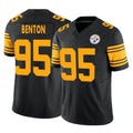 P.Steelers #95 Keeanu Benton Player Black Limited 2nd Alternate Vapor F.U.S.E. Home Game Ldoa Stitched Jerseys