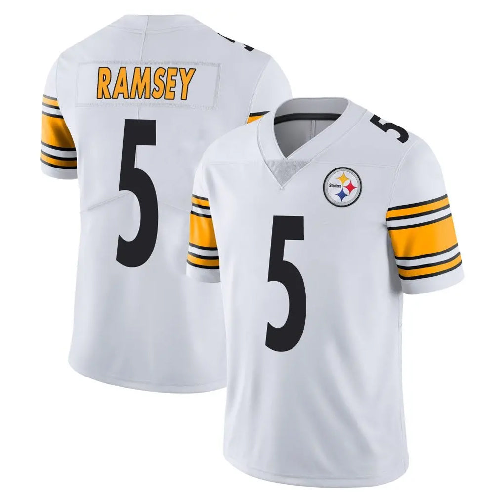 P.Steelers #5 Jalen Ramsey Player White Limited Vapor Untouchable Home Game Ldoa Stitched Jerseys