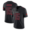TB.Buccaneers #15 Tez Johnson Player Black Impact Limited Home Game Ldoa Stitched Jerseys