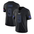 B.Bills #9 Bradley Chubb Player Black Impact Limited Home Game Ldoa Stitched Jerseys