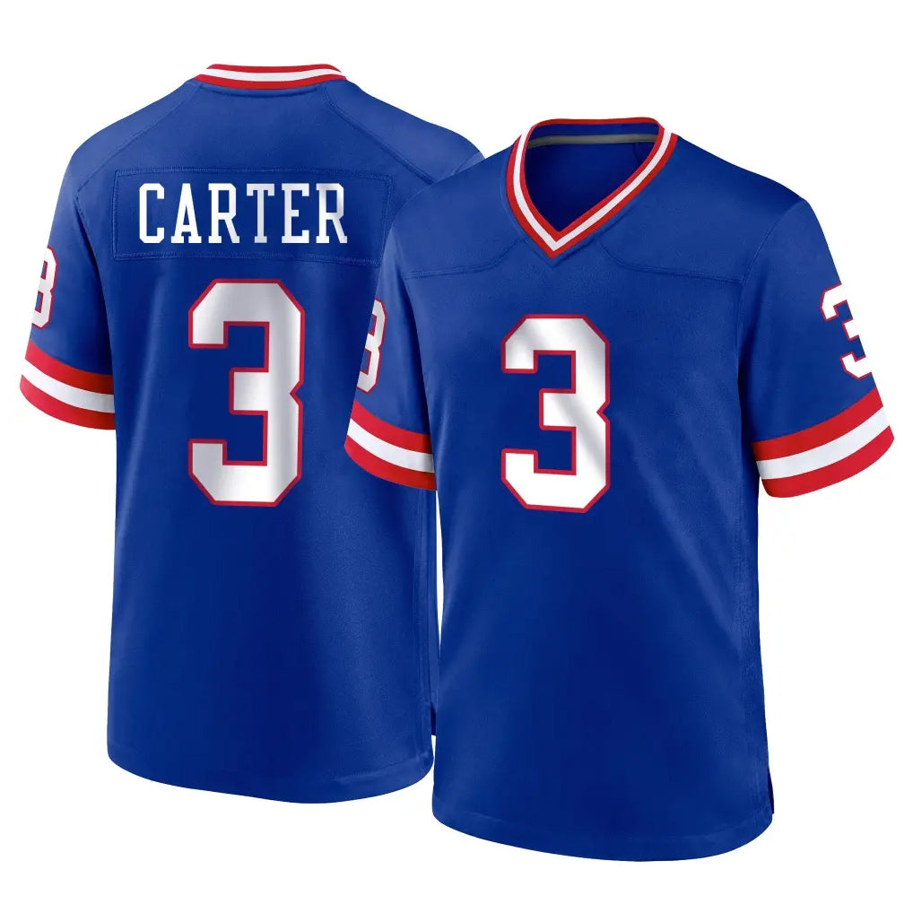 NY.Giants #3 Abdul Carter Player Royal Classic Home Game Ldoa Stitched Jerseys