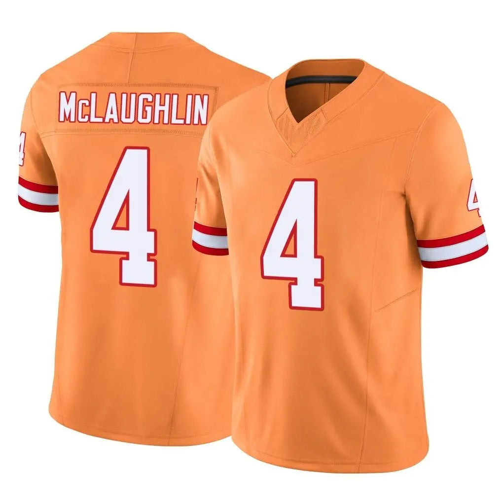TB.Buccaneers #4 Chase McLaughlin Player Orange Limited Vapor F.U.S.E. Home Game Ldoa Stitched Jerseys