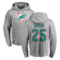 M.Dolphins #25 Tyrel Dodson Player Gray LOGO Pullover Hoodies Limited Ldoa Stitched Jerseys