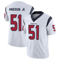 H.Texans #51 Will Anderson Jr. Player White Limited Vapor Untouchable Home Game Ldoa Stitched Jerseys