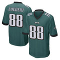 P.Eagles #88 Dallas Goedert Player Team Color Green Home Game Ldoa Stitched Jerseys