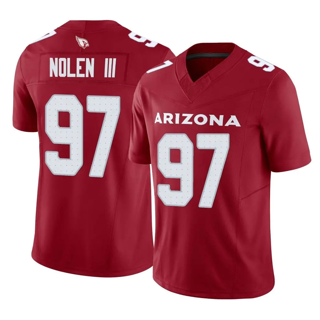 A.Cardinals #97 Walter Nolen III Player Cardinal Vapor F.U.S.E. Limited Home Game Ldoa Stitched Jerseys