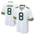 GB.Packers #8 Josh Jacobs Player White Home Game Ldoa Stitched Jerseys
