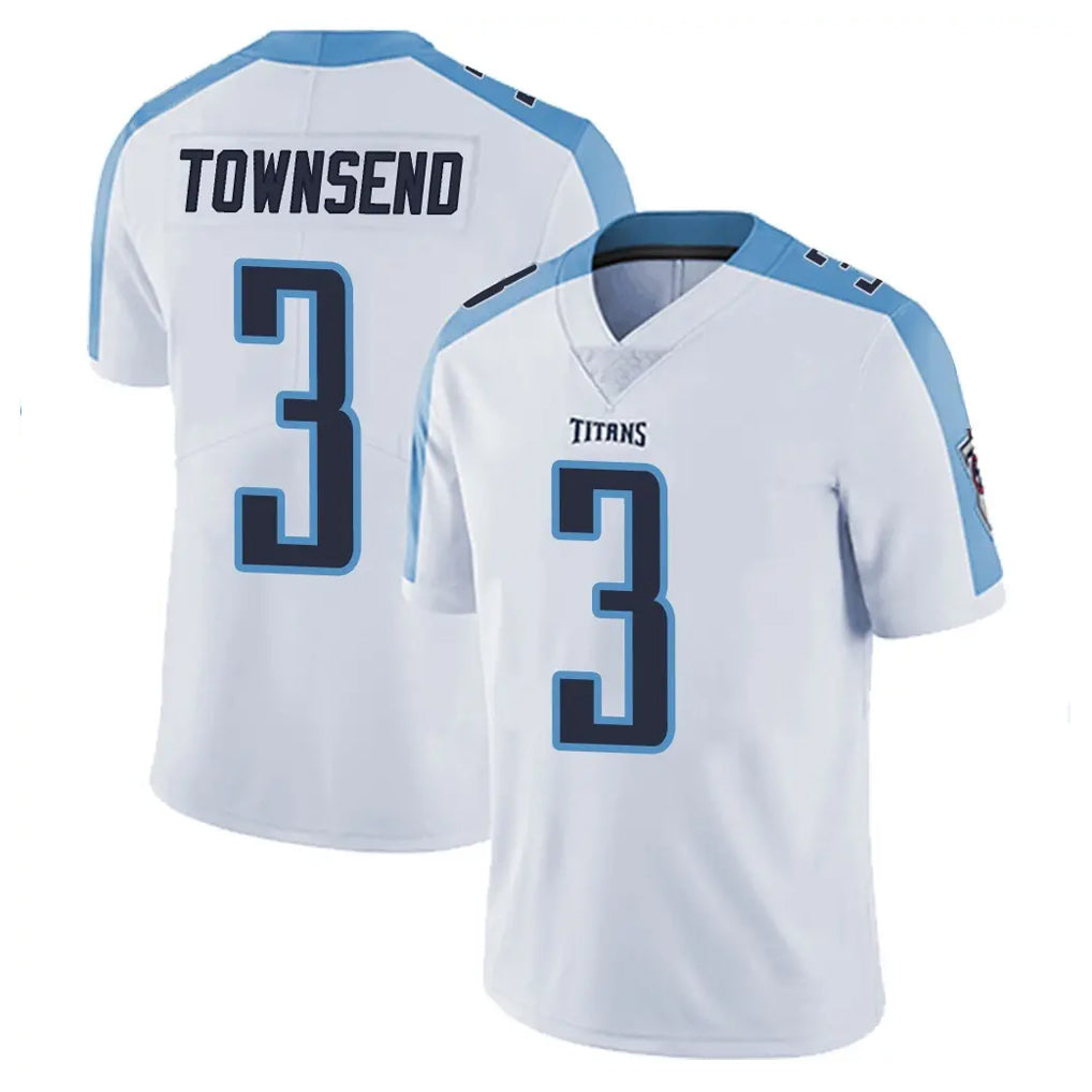 T.Titans #3 Tommy Townsend Player White Limited Vapor Untouchable Home Game Ldoa Stitched Jerseys