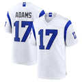 LA.Rams #17 Davante Adams Player Fearsome White Home Game Ldoa Stitched Jerseys