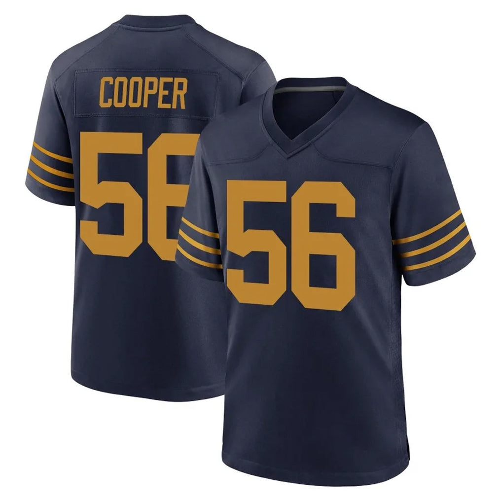 GB.Packers #56 Edgerrin Cooper Player Navy The 1923 Classic Home Game Ldoa Stitched Jerseys