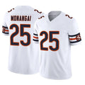 C.Bears #25 Kyle Monangai Player White Vapor F.U.S.E. Limited Home Game Ldoa Stitched Jerseys