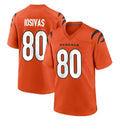 C.Bengals #80 Andrei Iosivas Player Orange Home Game Ldoa Stitched Jerseys