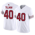 A.Cardinals #40 Pat Tillman Player White Vapor F.U.S.E. Limited Home Game Ldoa Stitched Jerseys