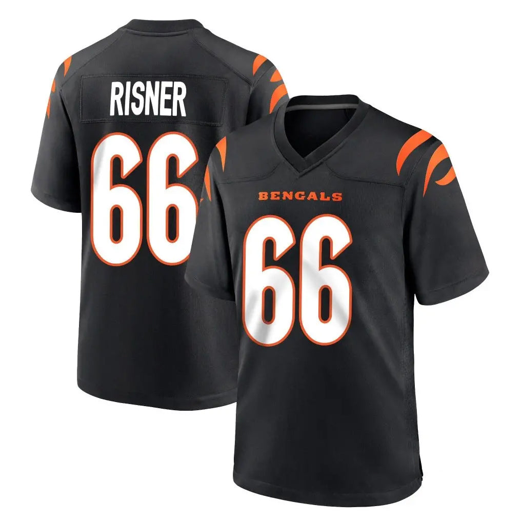C.Bengals #66 Dalton Risner Player Black Home Game Ldoa Stitched Jerseys