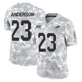 M.Dolphins #23 Zayne Anderson Player Arctic Camo Salute To Service Limited Game Ldoa Stitched Jerseys