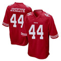 SF.49ers #44 Kyle Juszczyk Player Red Home Game Ldoa Stitched Jerseys